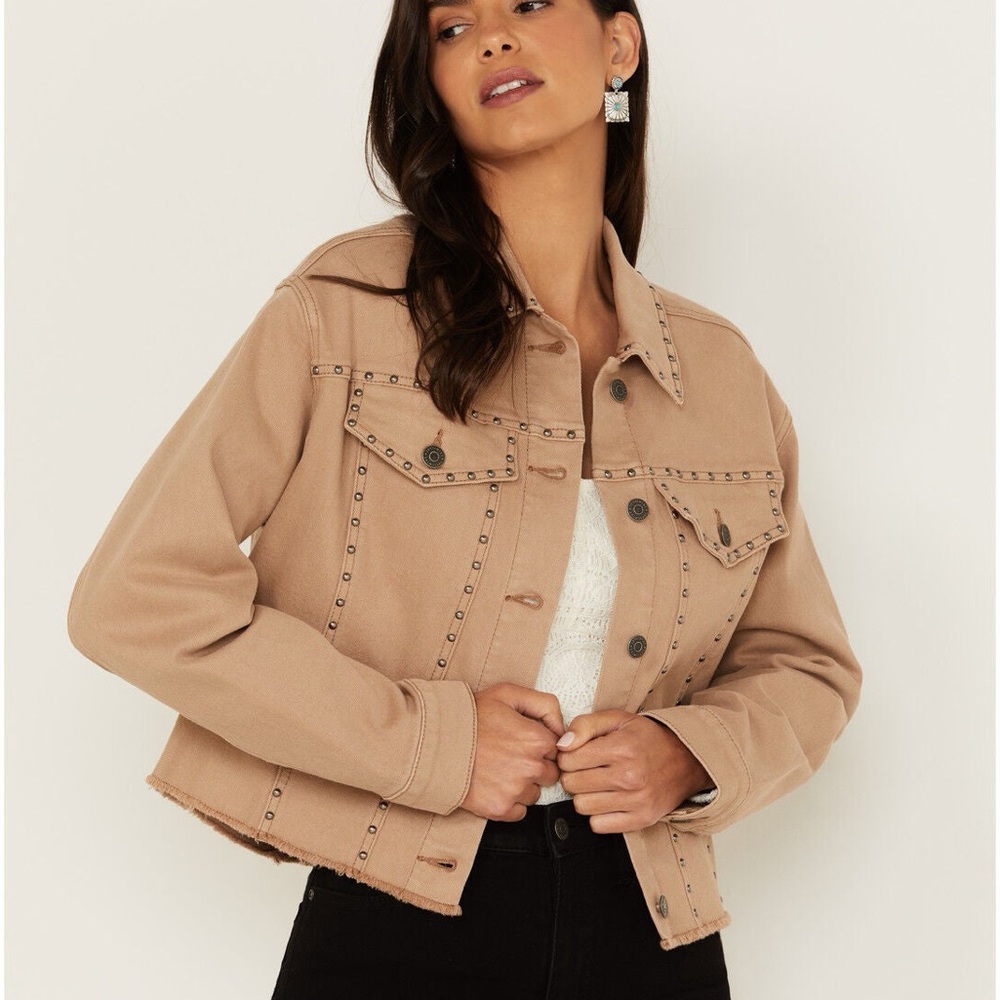 Idyllwind Women’s Studded Cropped Jacket